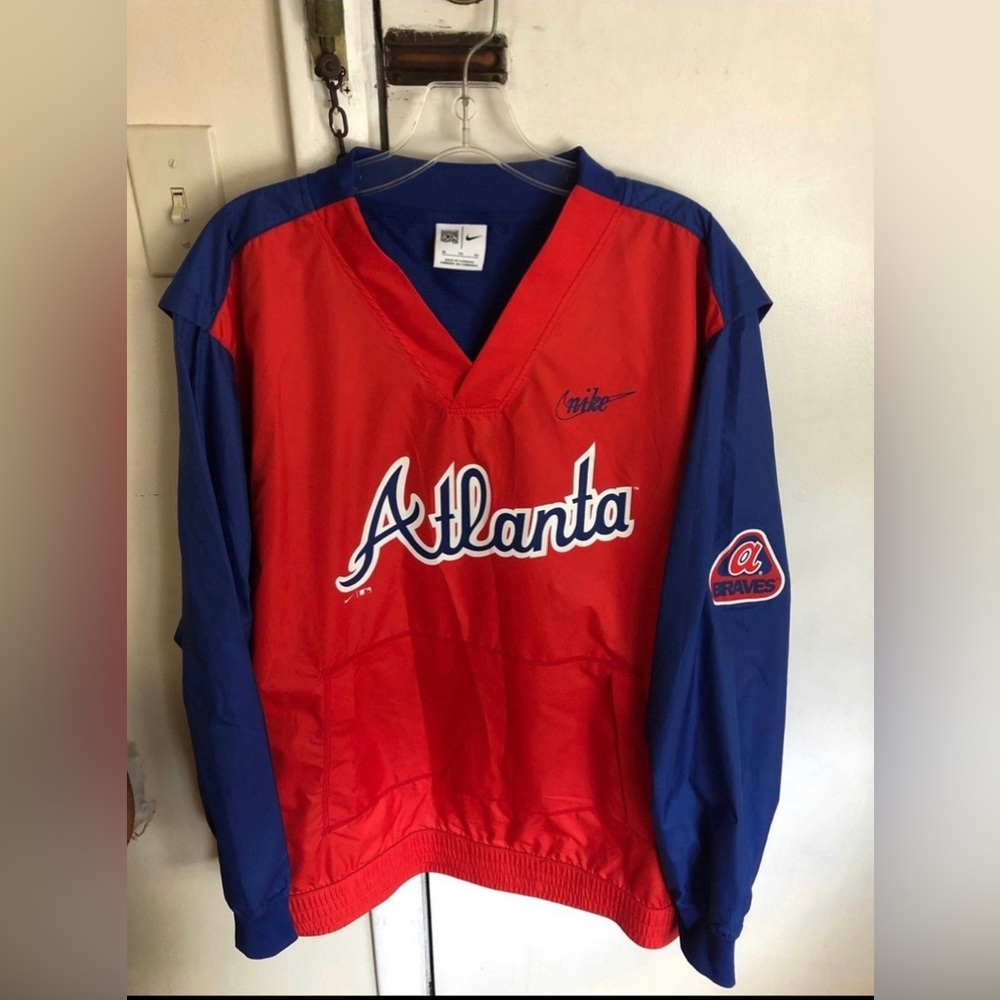 Atlanta Braves Nike men’s MLB windbreaker jacket XL
